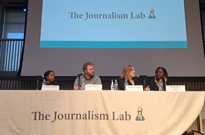 A Day two panel discussion at the Dayton Journalism Summit